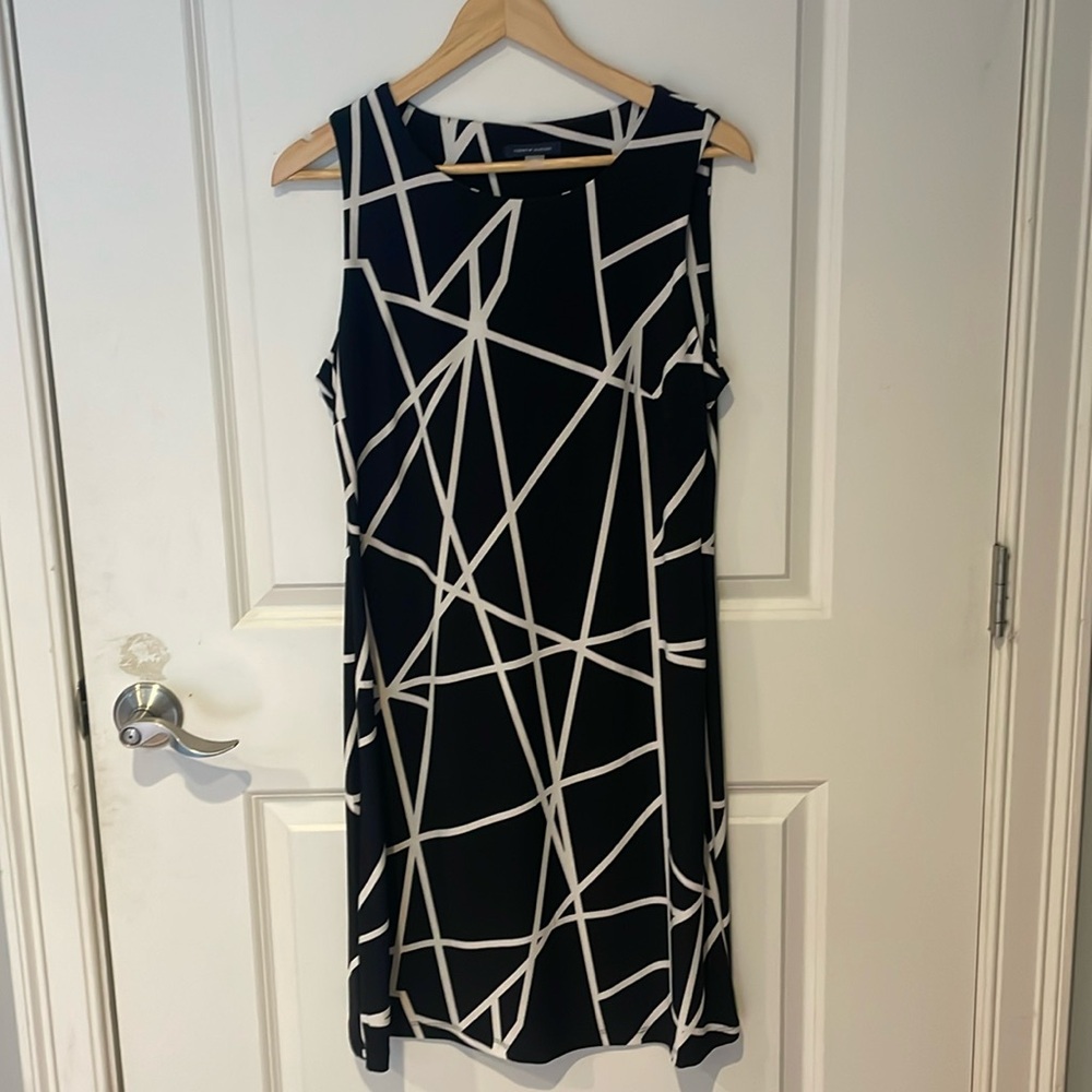 Black and white TOMMY HILFIGER dress
